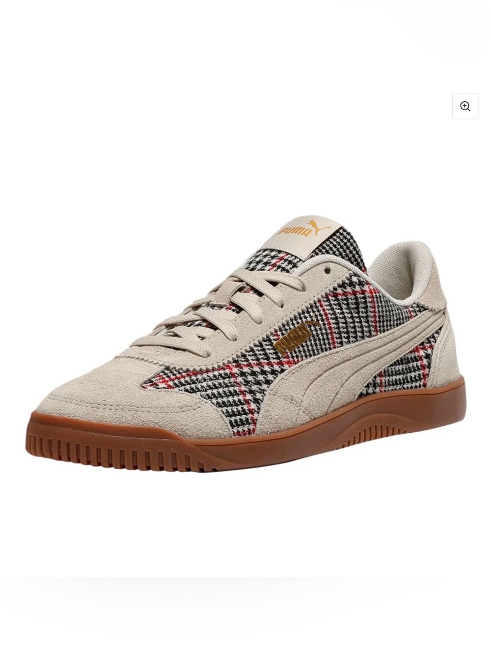 Puma club 5v5 Lux plaid sneaker